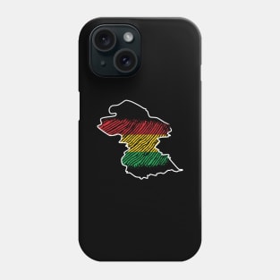 Guyana South America Tshirt Phone Case