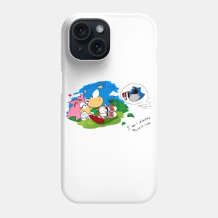 Classic Sonic and Amy design Phone Case