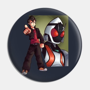 Gentarou from KAMEN RIDER FOURZE Pin