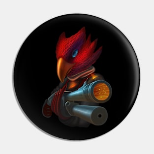 SgtRedPhoenix Mascot Pin