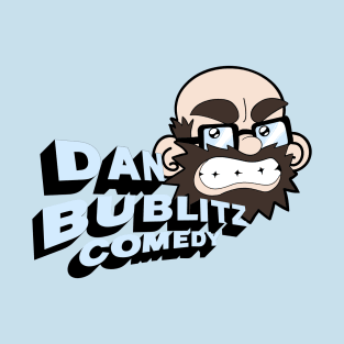 Dan Bublitz Jr Cartoon Comedy Logo T-Shirt