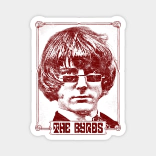 The Byrds / Vintage Style Retro Fan Art Magnet