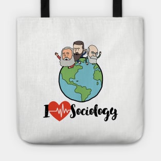 I Love Sociology Tote