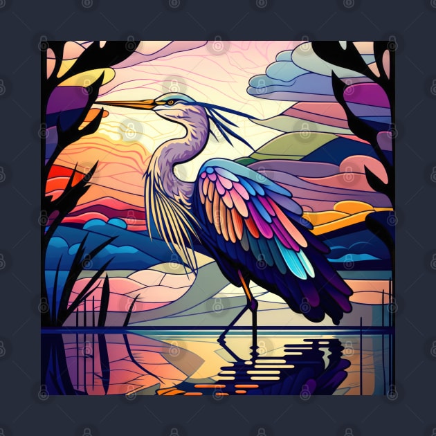 Great Blue Heron by BellaDatura