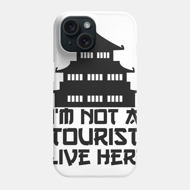 Tourism Tourist Asian Pagoda Funny Humor Travelers Phone Case by Mellowdellow