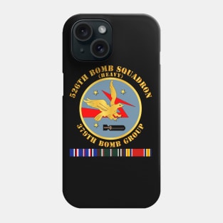 526th Bomb Squadron - 379th BG - WWII w SVC Phone Case