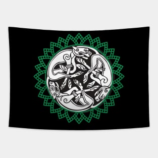 celtic hound symbol Tapestry