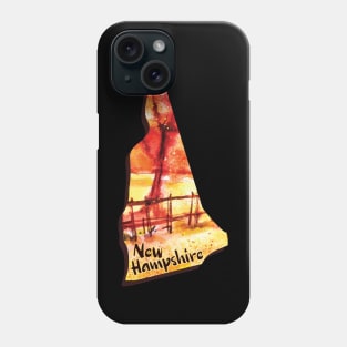 New Hampshire state design / New hampshire autumn lover / New hampshire gift idea Phone Case