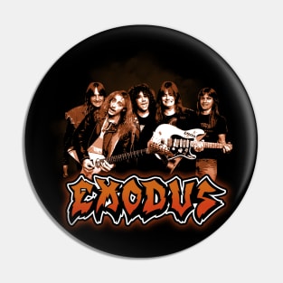 Exoduss Evolution Metal Legends Rise Pin