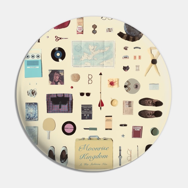 Moonrise Kingdom Pin by JordanBoltonDesign