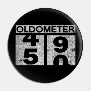 Oldometer 50 Years Old repro vtg Pin