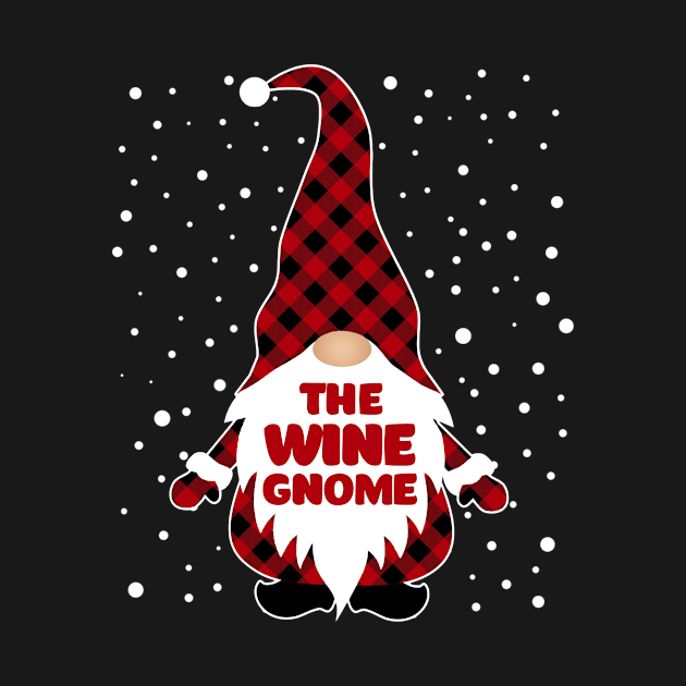 The Wine Gnome Matching Family Christmas Pajama by Hancy