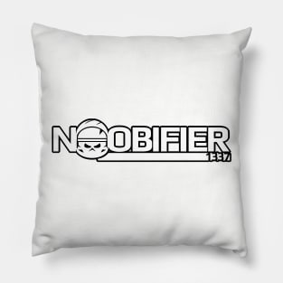 The NOOBIFIER Official for light colours Pillow