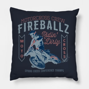 Fireballz Motocross Pillow