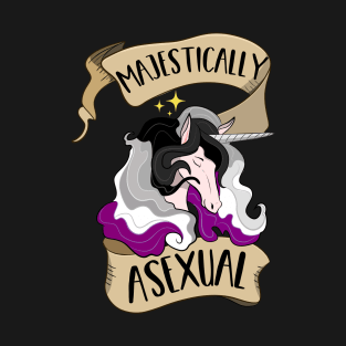 Majestically Asexual Unicorn T-Shirt