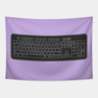 Fun And Games - Keyboard Tapestry