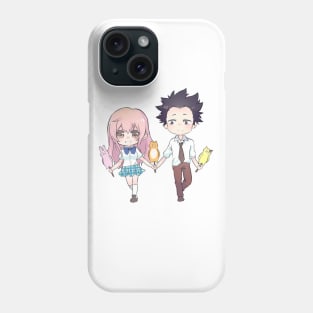 A Silent Voice Nishimiya Shouko and Ishida Shouya Phone Case