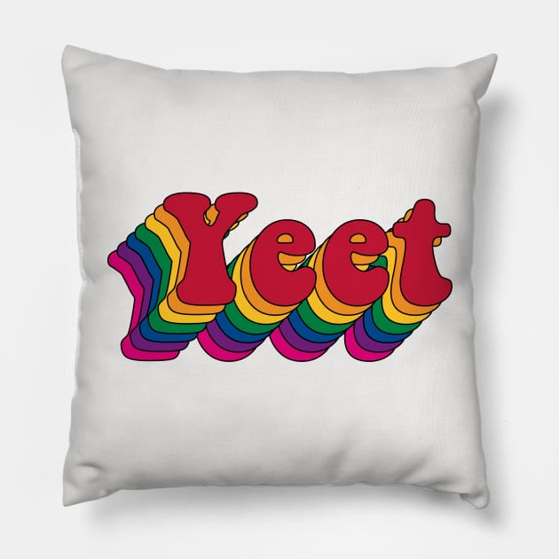 Yeet Pillow by n23tees