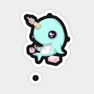 Narwhal on Break Magnet