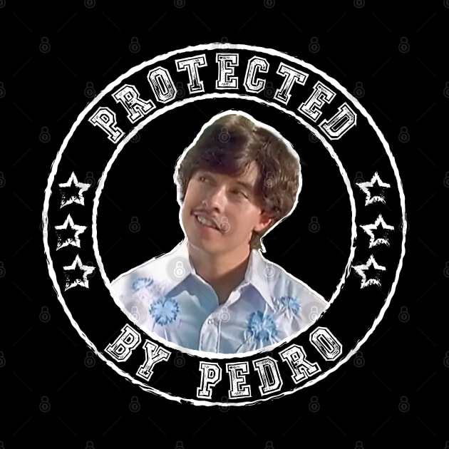 Napoleon Dynamite - Protected by Pedro Circle by Barn Shirt USA