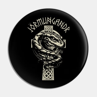 Jormungandr World Serpent Pin