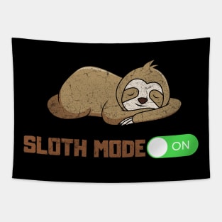 lazy sloth mode on in the morning Tapestry