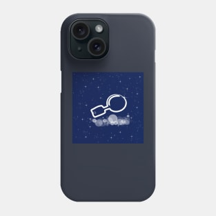 frying pan, cooking, tableware, kitchen utensils, household item, technology, light, universe, cosmos, galaxy, shine, concept Phone Case