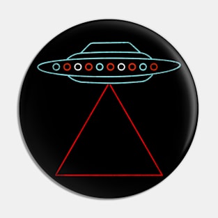 80s UFO Pin