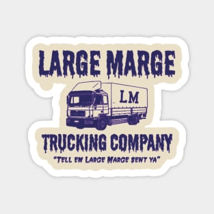 Pee Wee Herman Large Marge Magnet