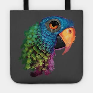 Blur Crowned Conure Gift for Parrot owners Tote