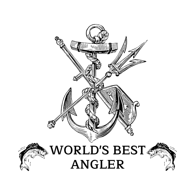 Worlds Best Angler by 29 hour design