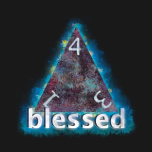 #blessed D4 T-Shirt