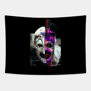 Horror Spooky Art The Clown Tapestry