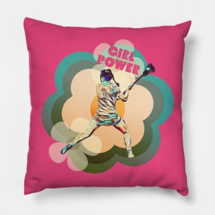 Girls Lacrosse, Girl Power LAX Pillow