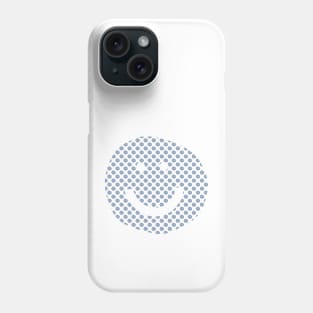 Smiley Face Pattern Placid Blue Phone Case