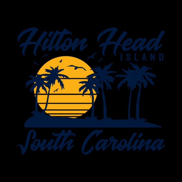 Hilton Head Island South Carolina Palm Trees by SnugFarm