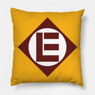 Vintage Erie Lackawanna Railway Pillow