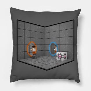 Pixel Portal Pillow