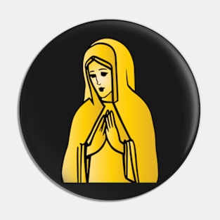 Virgin Mary Pin