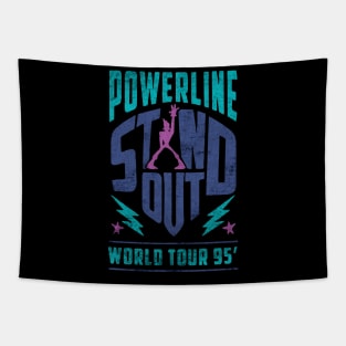 Powerline stand out world tour 95 Tapestry