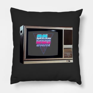 TV SET /80s SYNTH #4 Pillow