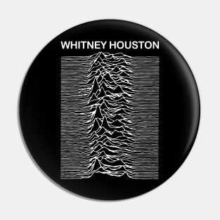 Whitney Unknown Pleasures Mashup Pin