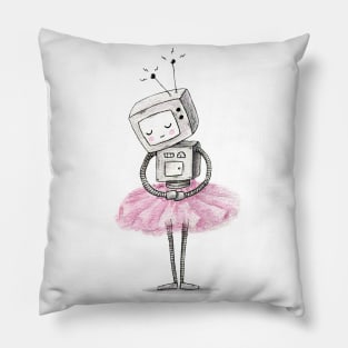 Ballerina robot Pillow