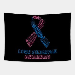 Down syndrome awareness loving caring inspiring Tapestry