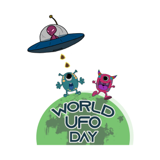 World UFO Day T-Shirt