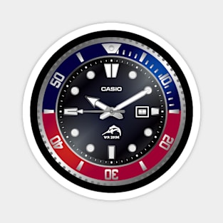 Casio Duro Red and Blue Magnet