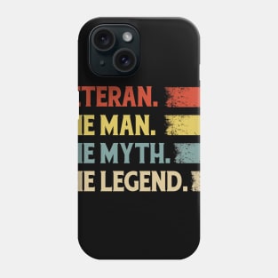 Veteran Man Myth Legend Phone Case