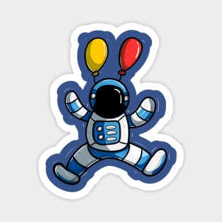 Astronout with balloon Magnet