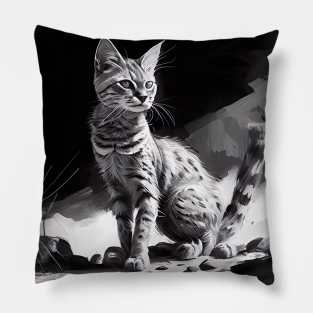 Cat Design Pillow