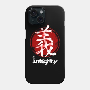 Bushido: Righteousness (義 gi) Emblem II Phone Case